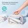 COSLUS Water Flosser for Teeth, Braces, Gums Care - Advanced 10 Pressure Settings for Multiple Users, 300ML, BPA-Free, IPX7 Waterproof, Rechargeable Portable for Home &amp; Travel, White E40 (WFP14)