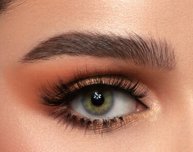 Luminous Lazord, Yearly Disposable, Colored Contact Lenses, Cosmetic Contact Lenses, Green Contact Lenses, Pack Of 2, Power (0.00)