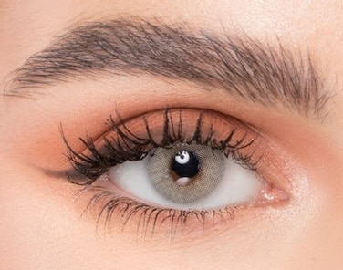 Naturel Core Ivory, Monthly Disposable Contact Lenses, Colored Contact Lenses, Cosmetic Contact Lenses, Gray Contact Lenses, Size 0.00