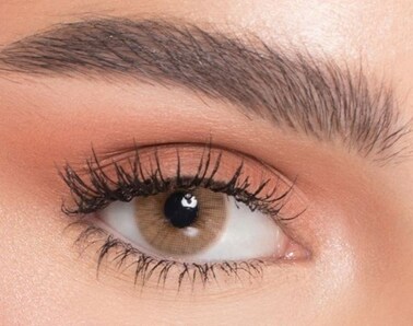 Naturel Core Marron, Monthly Disposable Contact Lenses, Colored Contact Lenses, Cosmetic Contact Lenses, Brown Contact Lenses, Size 0.00