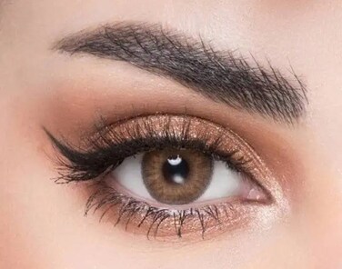 MyLenses Oro Brown, Monthly Disposable Contact Lenses, Colored Contact Lenses, Cosmetic Contact Lenses, Brown Contact Lenses, Size 0.00