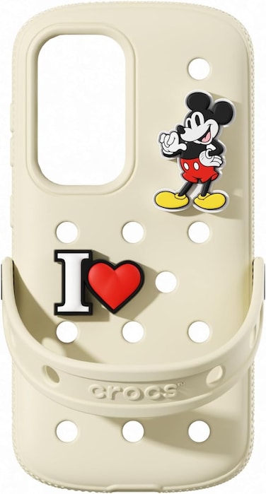 Samsung Galaxy S25 Crocs Phone Case- Bone Color