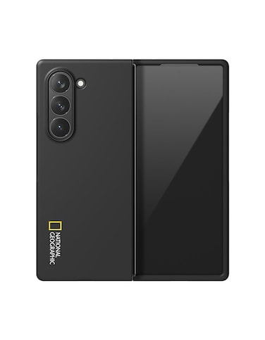 National Geographic Slim Fit Case (Galaxy Z Fold Series) Galaxy Z Fold 6 Basic Logo - Black