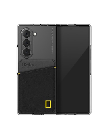 National Geographic Card Pocket Case V2 (Galaxy Z Fold Series) Galaxy Z Fold 6 - Black