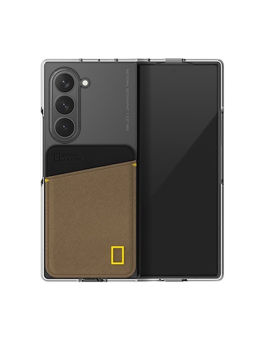 National Geographic Card Pocket Case V2 (Galaxy Z Fold Series) Galaxy Z Fold 6 - Brown