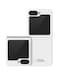 National Geographic Slim Fit Case V3 (Galaxy Z Flip Series) Galaxy Z Flip 6 Small Logo - White