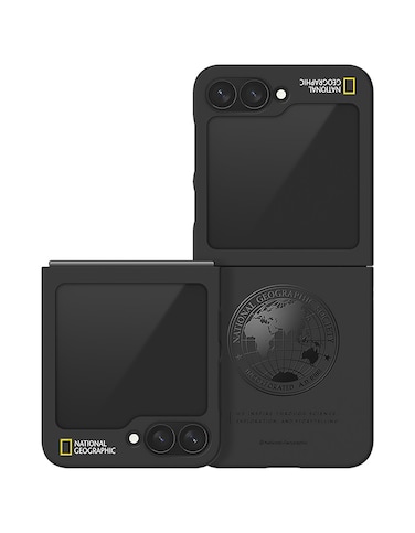 National Geographic Slim Fit Case V3 (Galaxy Z Flip Series) Galaxy Z Flip 6 Global Seal - Black