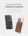 National Geographic MagSafe Card Wallet Stand PU - Black