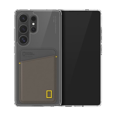 National Geographic Card Pocket Case V2 Galaxy S25 Ultra - Khaki