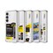 National Geographic Crystal Clear Wappen Case V2 Galaxy S25 Ultra - Black Topo Logo
