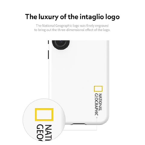 National Geographic Hard Shell Case Small Logo Galaxy S25 Ultra - Black