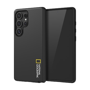 National Geographic Hard Shell Case Small Logo Galaxy S25 Ultra - Black