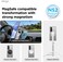 elago Magnetic Clear designed for Galaxy Z Fold 7 case cover (2025), Hard PC, Crystal Clear, Shockproof Bumper, Full Body Protection compatible with MagSafe - Transparent