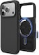 elago Magnetic Liquid Silicone compatible with iPhone 17 Pro case cover [Camera Control Button Cover] compatible with MagSafe Shockproof - Black