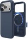 elago Magnetic Liquid Silicone compatible with iPhone 17 Pro case cover [Camera Control Button Cover] compatible with MagSafe Shockproof - Jean Indigo