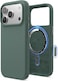 elago Magnetic Liquid Silicone compatible with iPhone 17 Pro case cover [Camera Control Button Cover] compatible with MagSafe Shockproof - Midnight Green