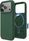 elago Magnetic Liquid Silicone compatible with iPhone 17 Pro case cover [Camera Control Button Cover] compatible with MagSafe Shockproof - Alpine Green