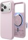 elago Magnetic Liquid Silicone compatible with iPhone 17 Pro case cover [Camera Control Button Cover] compatible with MagSafe Shockproof - Light lilac