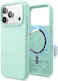 elago Magnetic Liquid Silicone compatible with iPhone 17 Pro case cover [Camera Control Button Cover] compatible with MagSafe Shockproof - Aqua Sky