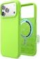 elago Magnetic Liquid Silicone compatible with iPhone 17 Pro MAX case cover [Camera Control Button Cover] compatible with MagSafe Shockproof - Lime Green