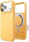 elago Magnetic Liquid Silicone compatible with iPhone 17 Pro MAX case cover [Camera Control Button Cover] compatible with MagSafe Shockproof - Sunshine