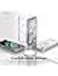 elago Magnetic Hybrid for iPhone 16E case cover (2025) compatible with MagSafe - Clear White