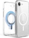 elago Magnetic Hybrid for iPhone 16E case cover (2025) compatible with MagSafe - Clear White