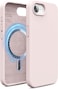 elago Magnetic Liquid Silicone for iPhone 16E case cover compatible with MagSafe Shockproof - Lovely Pink