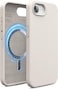 elago Magnetic Liquid Silicone for iPhone 16E case cover compatible with MagSafe Shockproof - Stone
