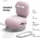 elago Silicone Hang compatible with AirPods 4 case cover (2024) with Carabiner - Lavender