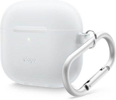 Elago AirPods 4 Silicone Hang case - Nightglow Blue