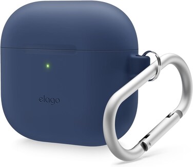 Elago AirPods 4 Silicone Hang case - Jean Indigo