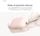 Elago AirPods 4 Silicone Hang case - Sand Pink