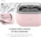 elago Duo Hang compatible with Samsung Galaxy Buds3 case and Galaxy Buds 3 Pro case cover with carabiner - Clear   Pink