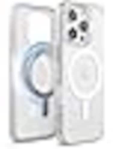 elago Magnetic Hybrid for iPhone 16 PRO Compatible with MagSafe Case Cover - Soft Feeling Matte Clear (Translucent)