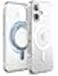 elago Magnetic Hybrid for iPhone 16 compatible with MagSafe case cover - Clear