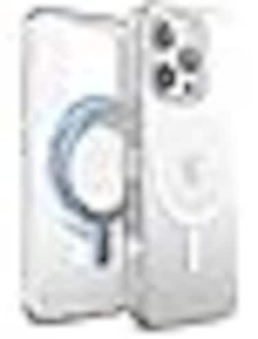 Elago Magnetic Hybrid case for iPhone 16 Pro (6.3 inch) - Clear with White MagSafe