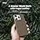 elago Magnetic Leather case for iPhone 16 PRO Compatible with MagSafe, Vegan Leather, Shockproof, Water-Resistant - Taupe