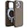 elago Magnetic Leather case for iPhone 16 PRO Compatible with MagSafe, Vegan Leather, Shockproof, Water-Resistant - Taupe