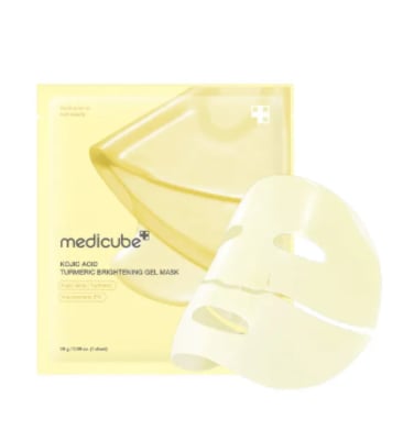 Medicube Kojic Acid Turmeric Brightening Gel Mask  28g, 1 Sheet