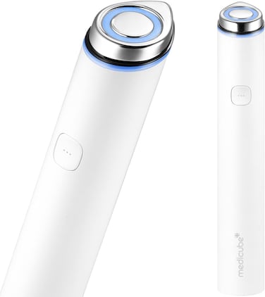 medicube Mini Booster Pro White   Affordable At-Home Facial Skin Care Tool for Beginners - Portable Glow Booster for Glass Skin, Boosting Skin Care Absorption, Skin care for teens, Korean Skin Care
