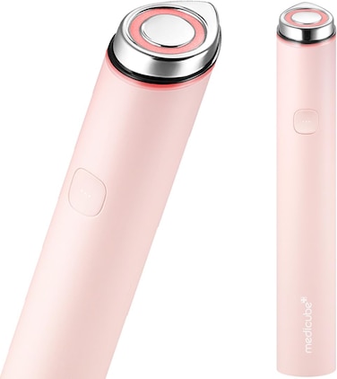 medicube Mini Booster Pro Pink   Affordable At-Home Facial Skin Care Tool for Beginners - Portable Glow Booster for Glass Skin, Boosting Skin Care Absorption, Skin care for teens, Korean Skin Care