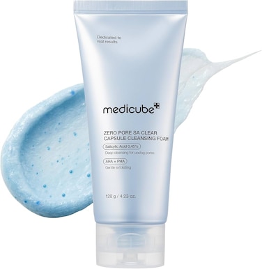 MEDICUBE ZERO PORE SA CLEAR CAPSULE CLEANSING FOAM 120G