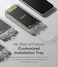 Ringke - iPhone 16 Pro Screen Protector,Easy Slide Tempered Glass,2 Pack, W Installation Jig
