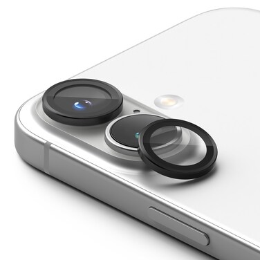 Ringke - iPhone 16 / 16 Plus Camera Lens Frame Glass,Protector,2 Pack