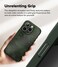 Ringke - iPhone 16 Pro Max Case , Onyx Series Flexible TPU Shockproof Rugged TPU Bumper Drop Protection Phone Cover- Camo Green