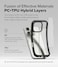 Ringke - iPhone 16 Pro Case Cover , Fusion Bold Series, Shockproof Bumper Phone Back Cover- Black