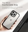 Ringke - iPhone 16 Pro Case Cover , Fusion Bold Magnetic Series, Shockproof Bumper Phone Back Cover- Black