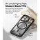 Ringke - iPhone 16 Pro Case Cover Fusion X Magnetic Series Back Phone Cover- Black