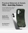 Ringke - iPhone 16 Plus Case Cover Onyx Design Series - Camo Green